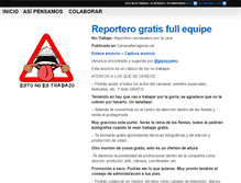 Tablet Screenshot of estonoestrabajo.jrmora.com